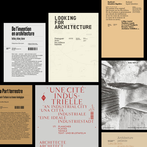 Architecture, urbanisme, paysage — Offre spéciale fin d’année, 7 ouvrages