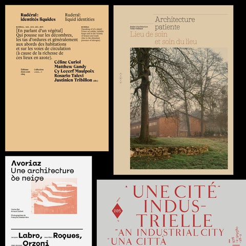 Architecture, urbanisme, paysage — Offre spéciale fin d’année, 4 ouvrages