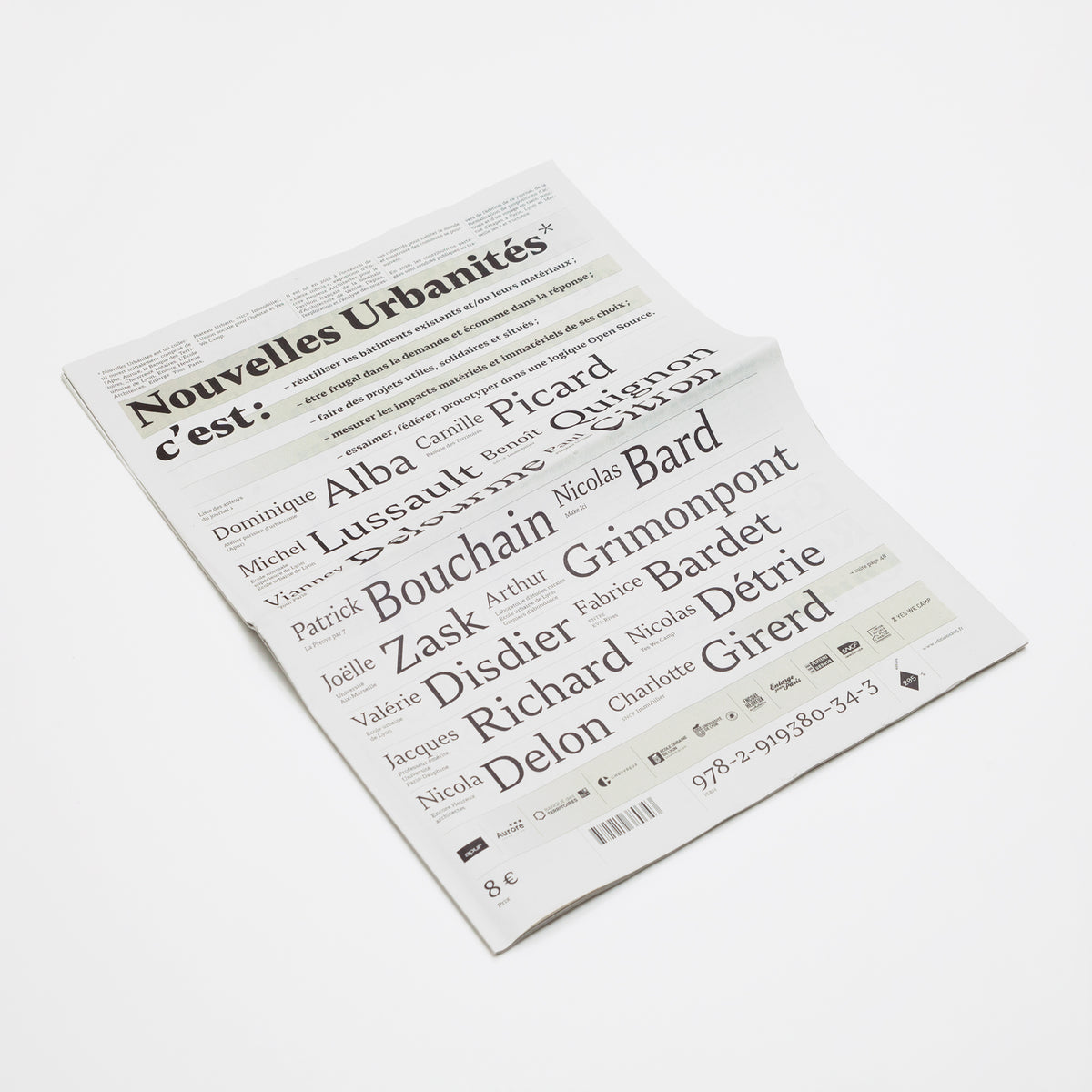 Urbanites Script Nouvelles urbanités – Éditions 205